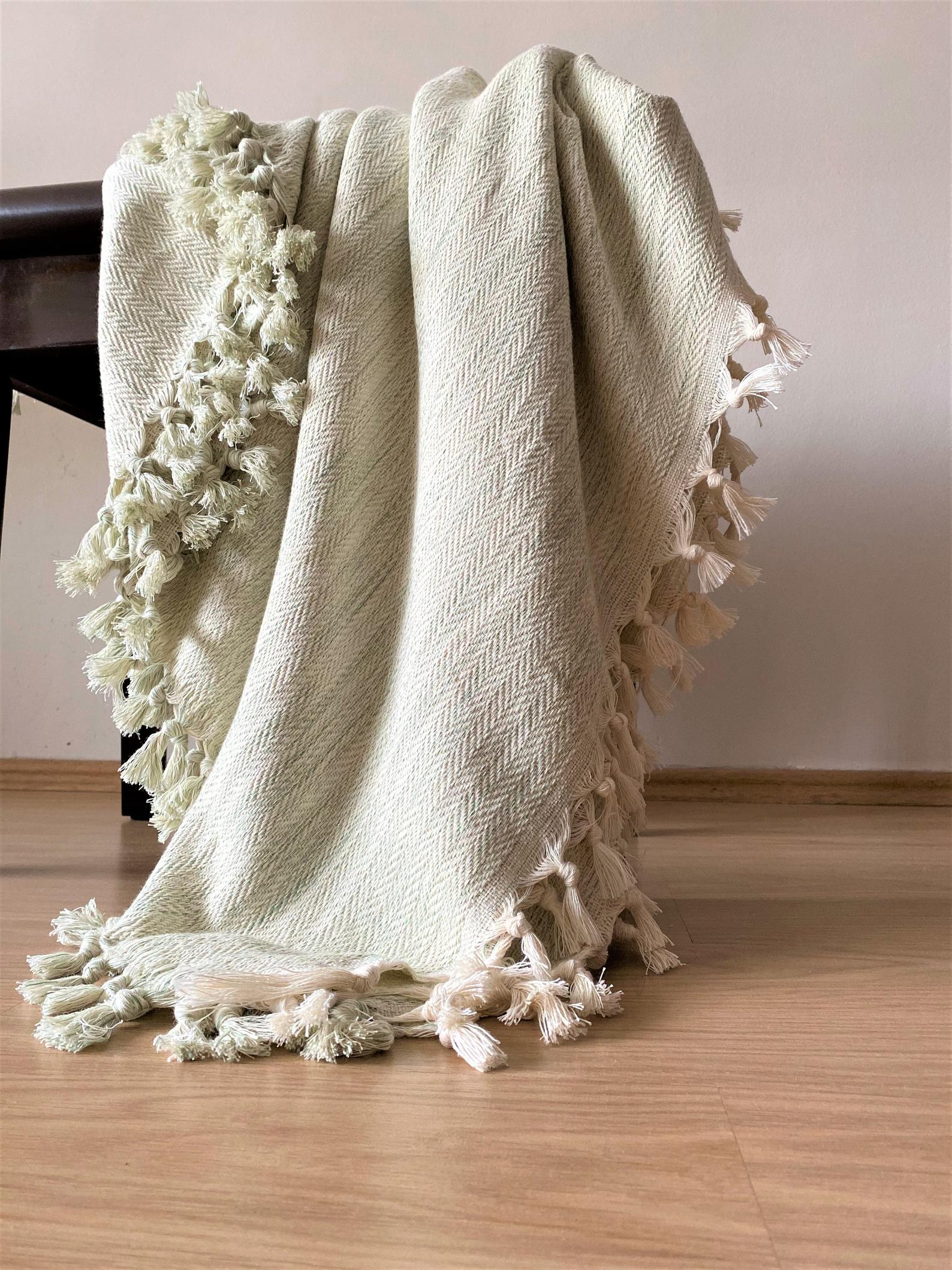 Handwoven blanket "Şirince"