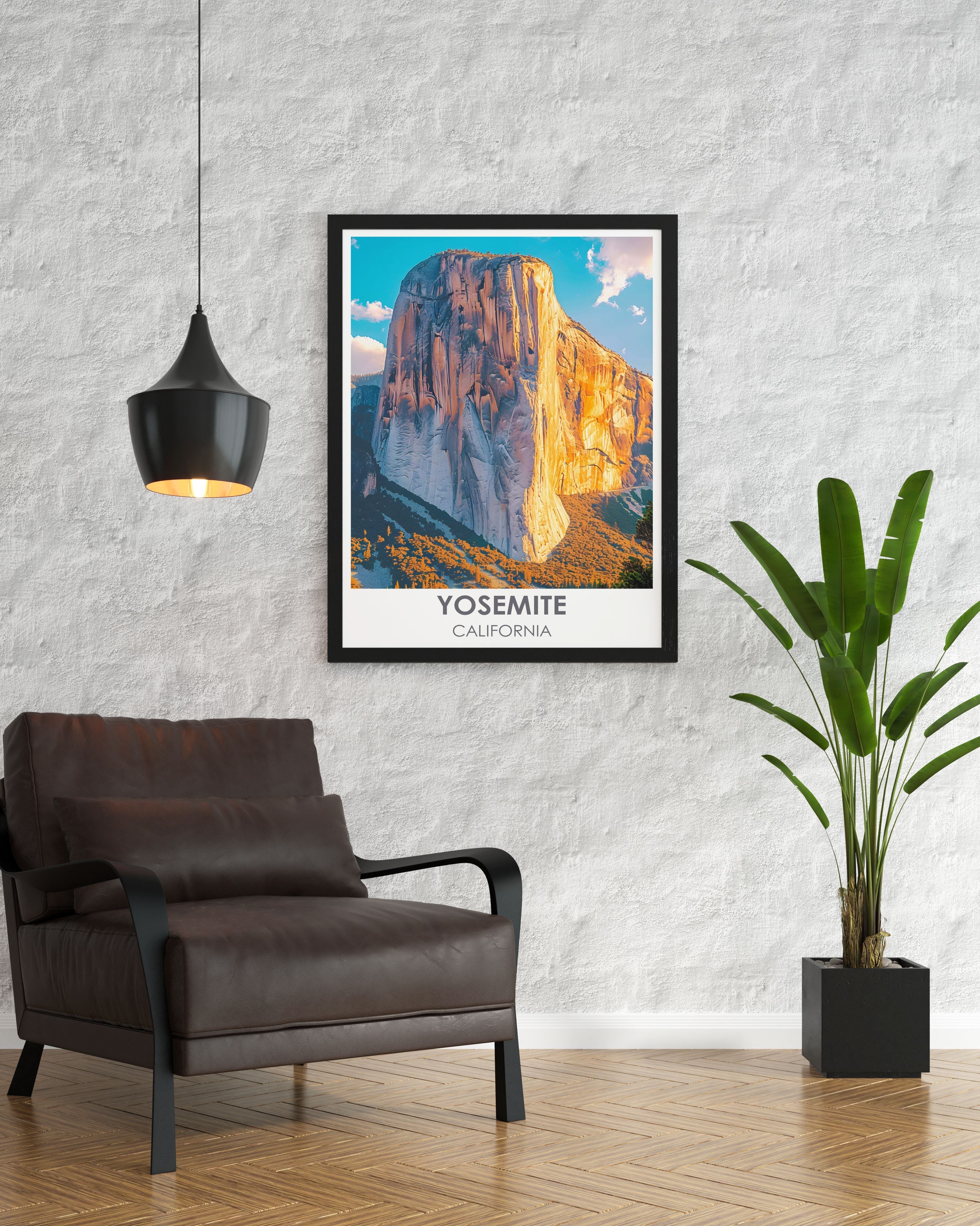 Yosemite   Art Prints - El Capitan Wall Art Decor - California Canvas Art
