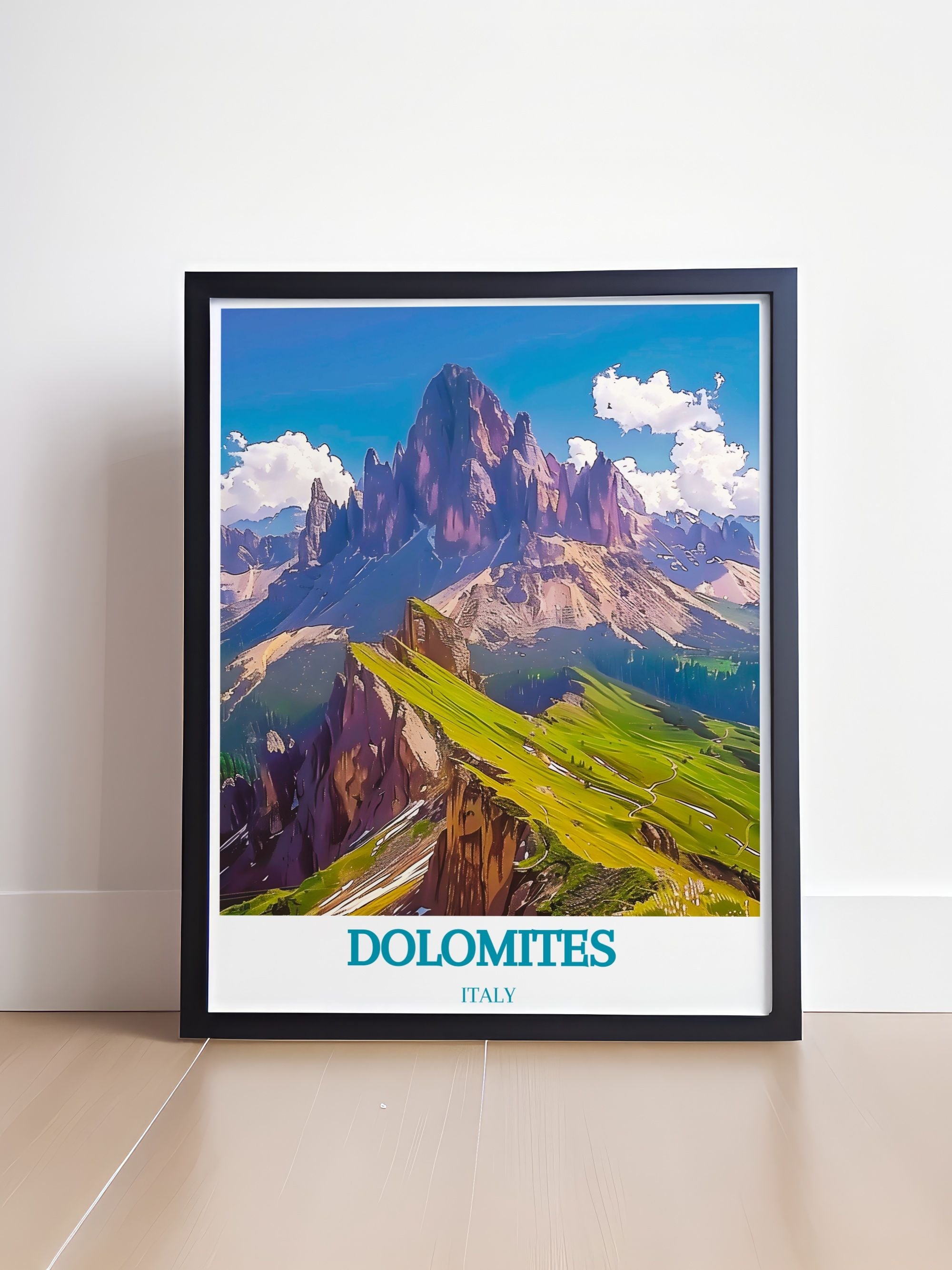 Dolomites Modern Wall Decor Seceda Home Decor Italy Fine Art Prints