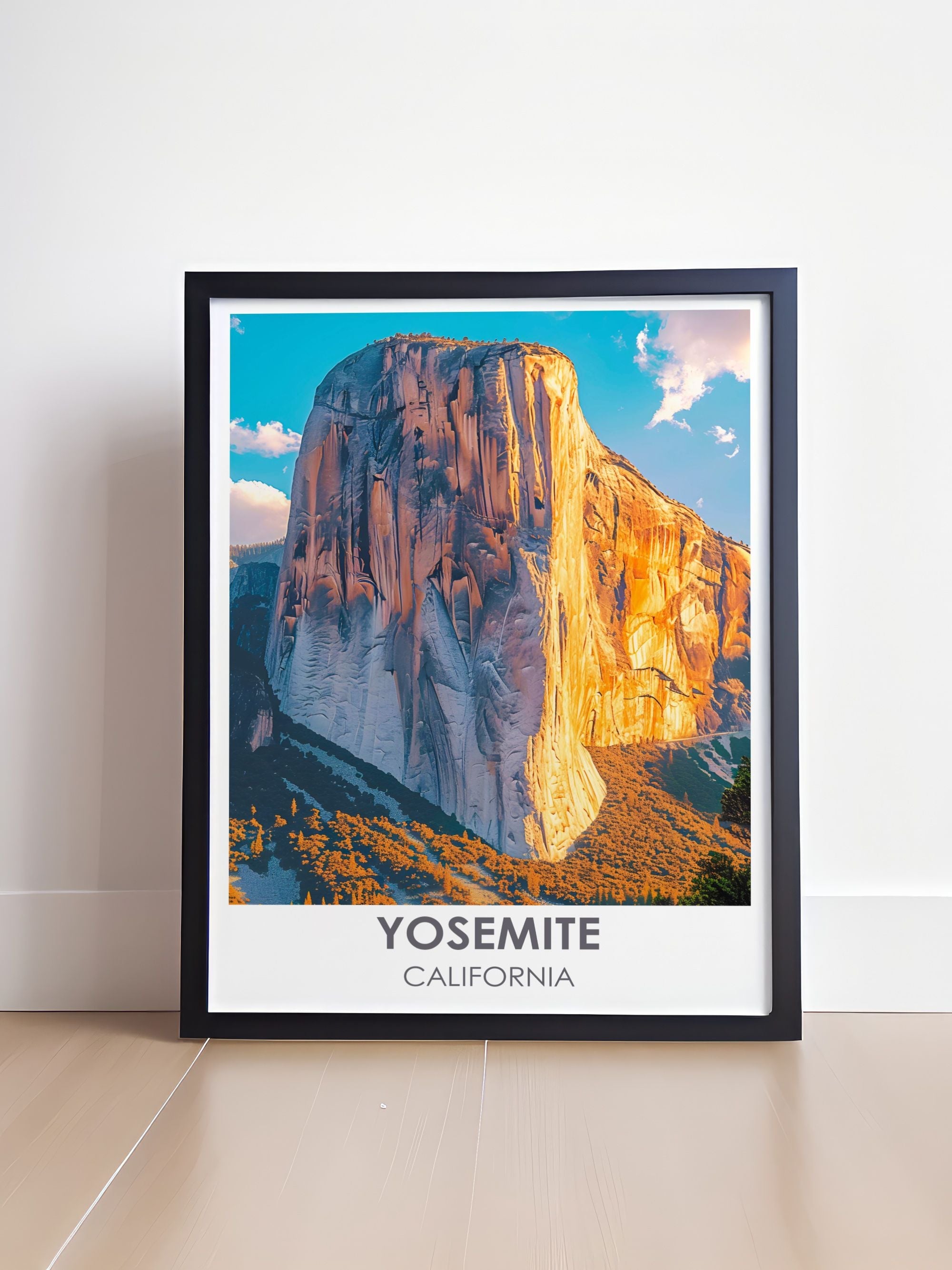 Yosemite   Art Prints - El Capitan Wall Art Decor - California Canvas Art