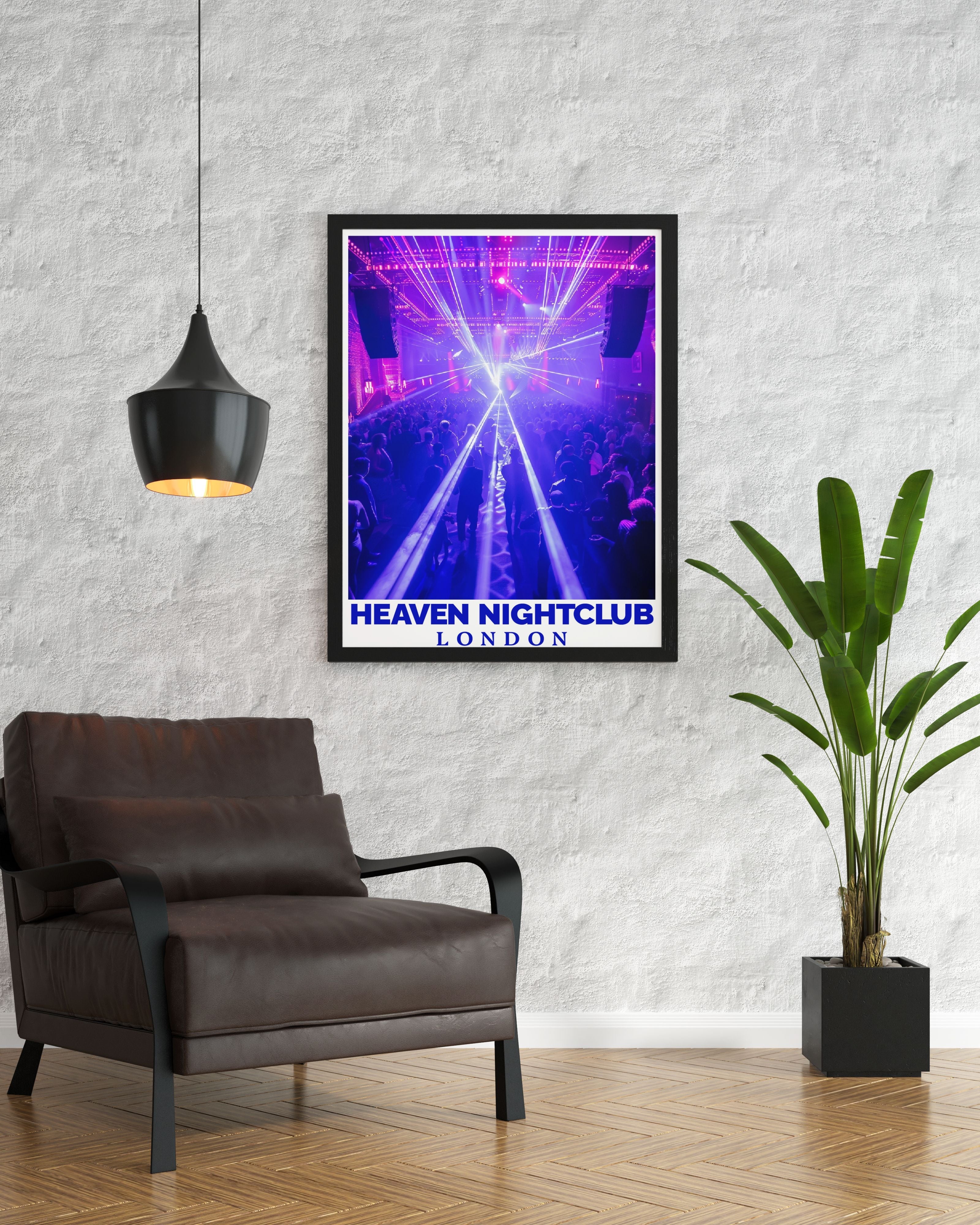 Heaven Nightclub  Wall Art - Dance Floor   Art Prints - London Home Decor