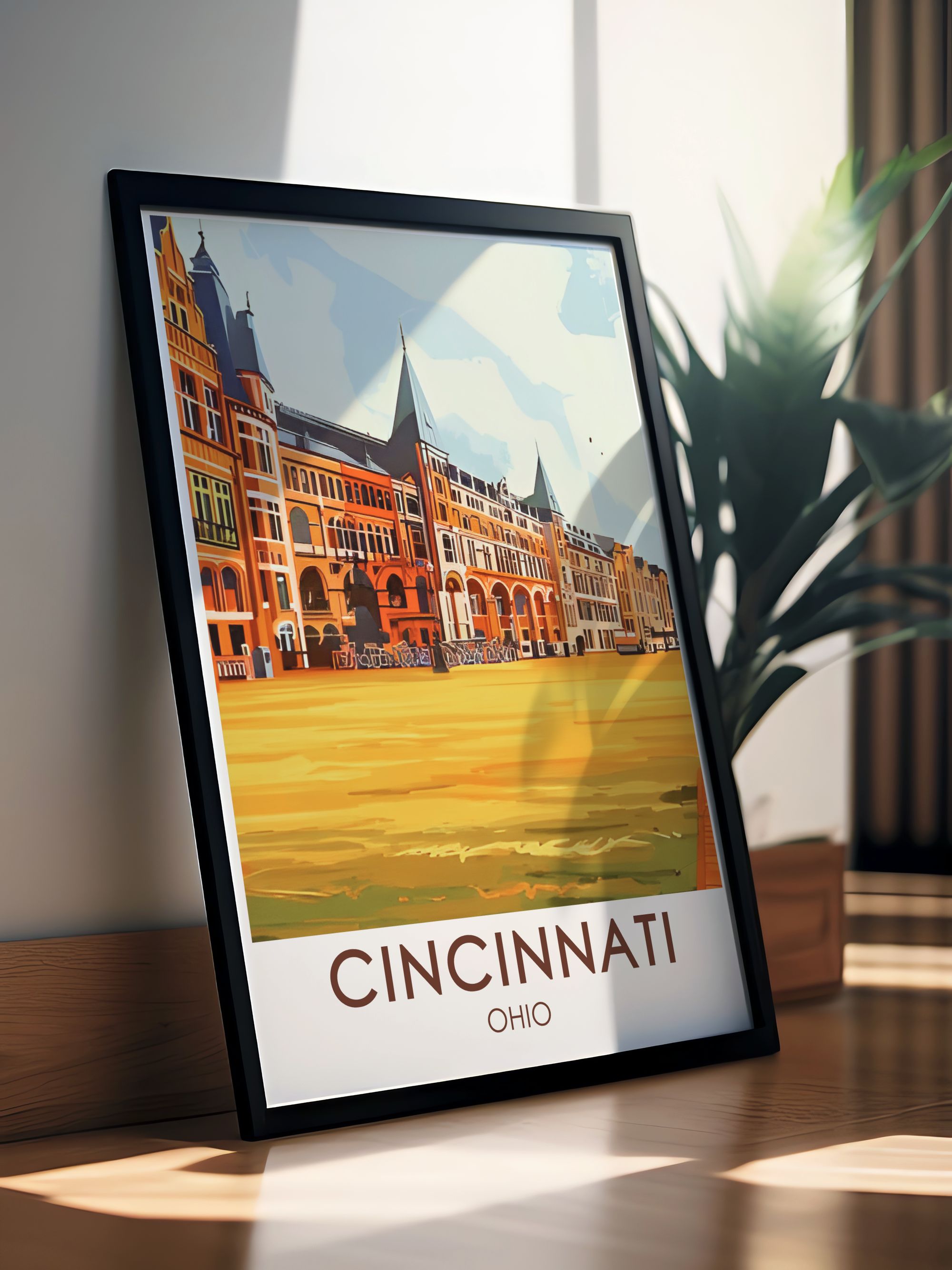 Cincinnati  Art Prints - Music Hall Home Decor - Ohio Wall Decor