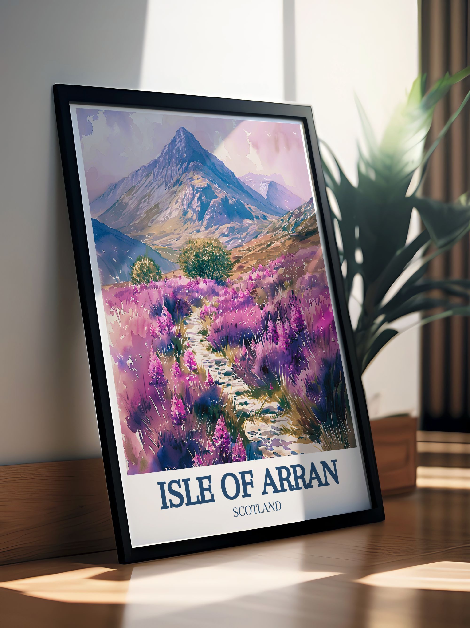 Isle of Arran  Art Prints - Goatfell Home Decor - Glen Rosa  Wall Art