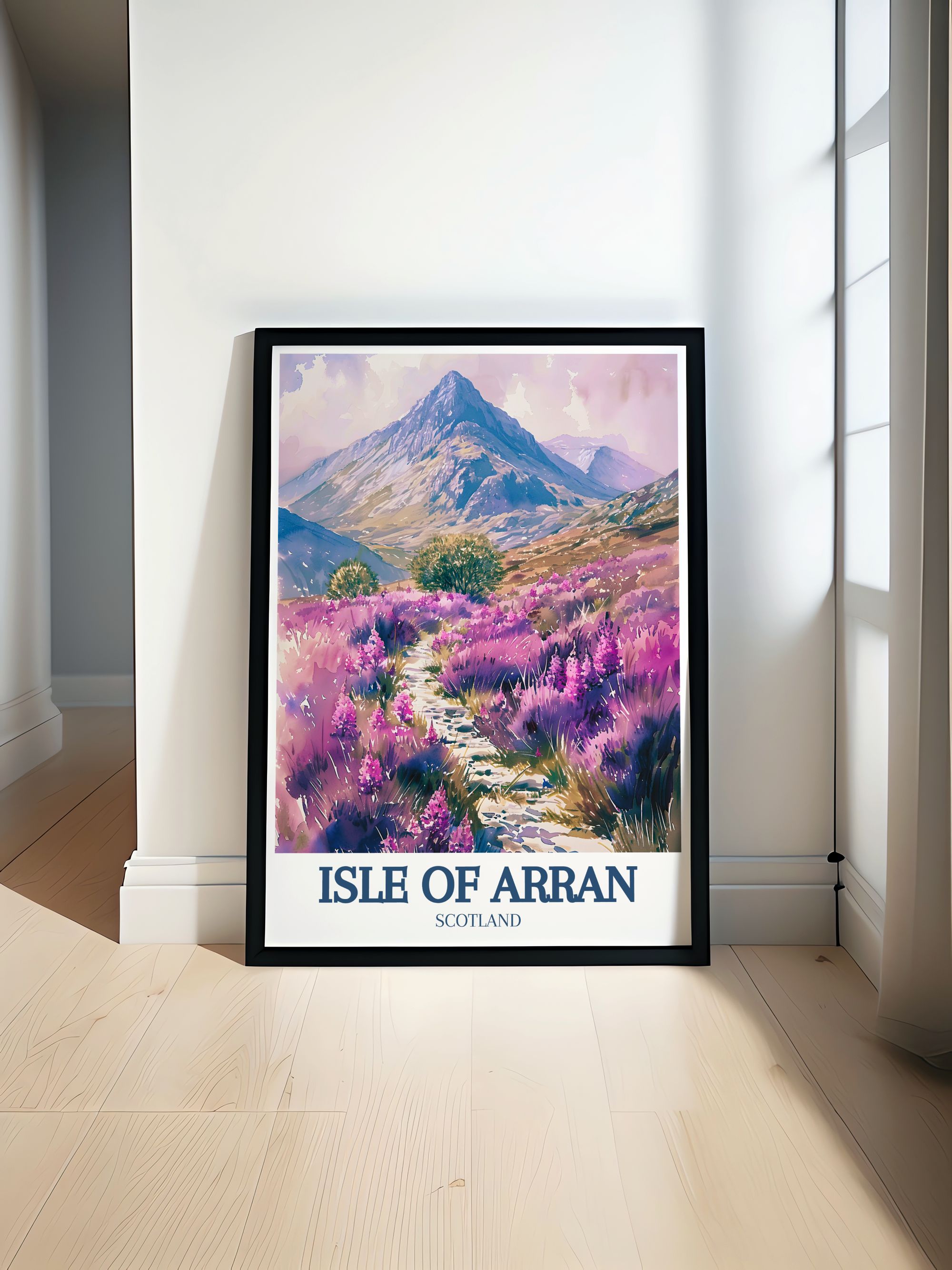 Isle of Arran  Art Prints - Goatfell Home Decor - Glen Rosa  Wall Art