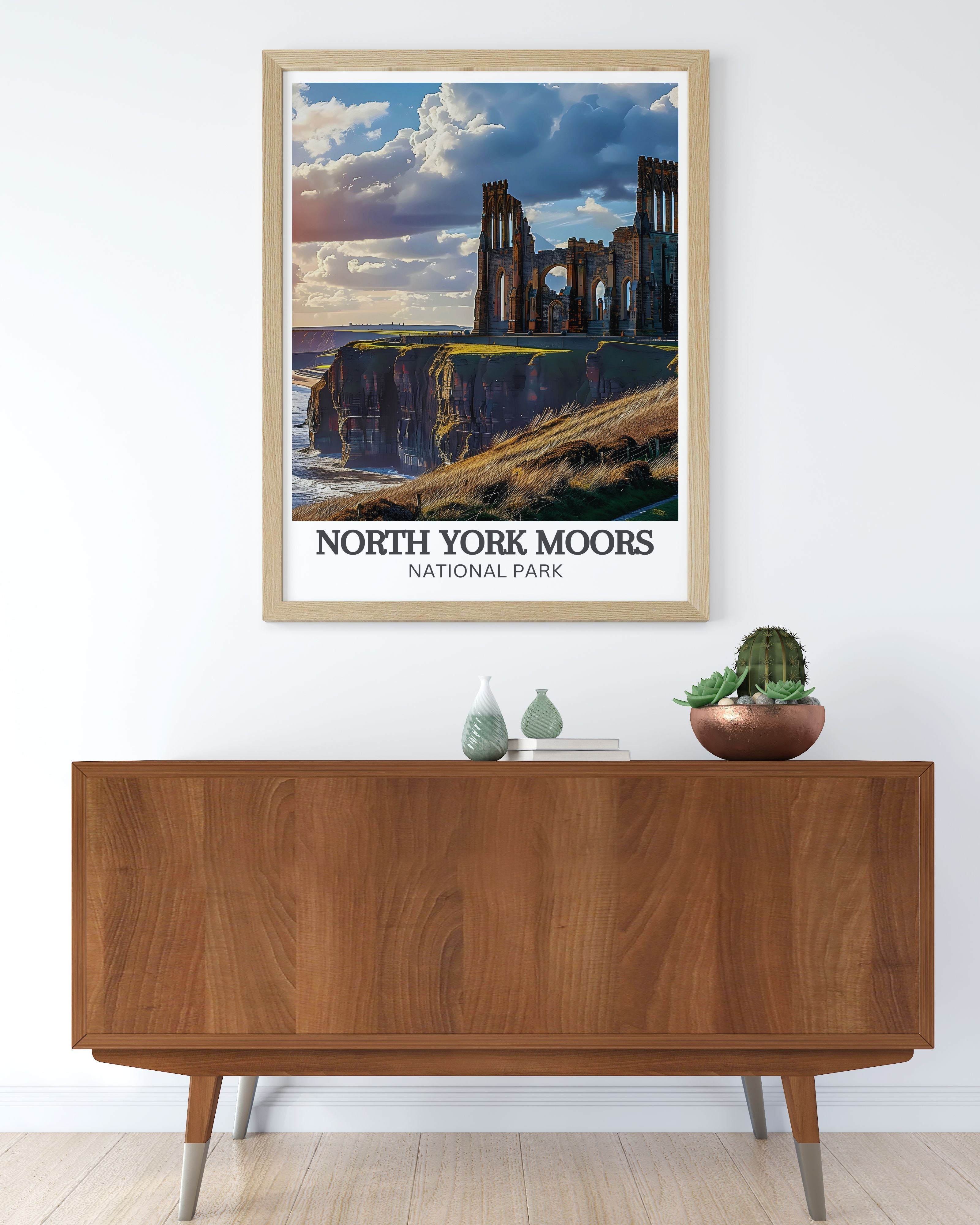 North York Moors Home Decor - Whitby Abbey  Art Prints - Yorkshire Wall Decor