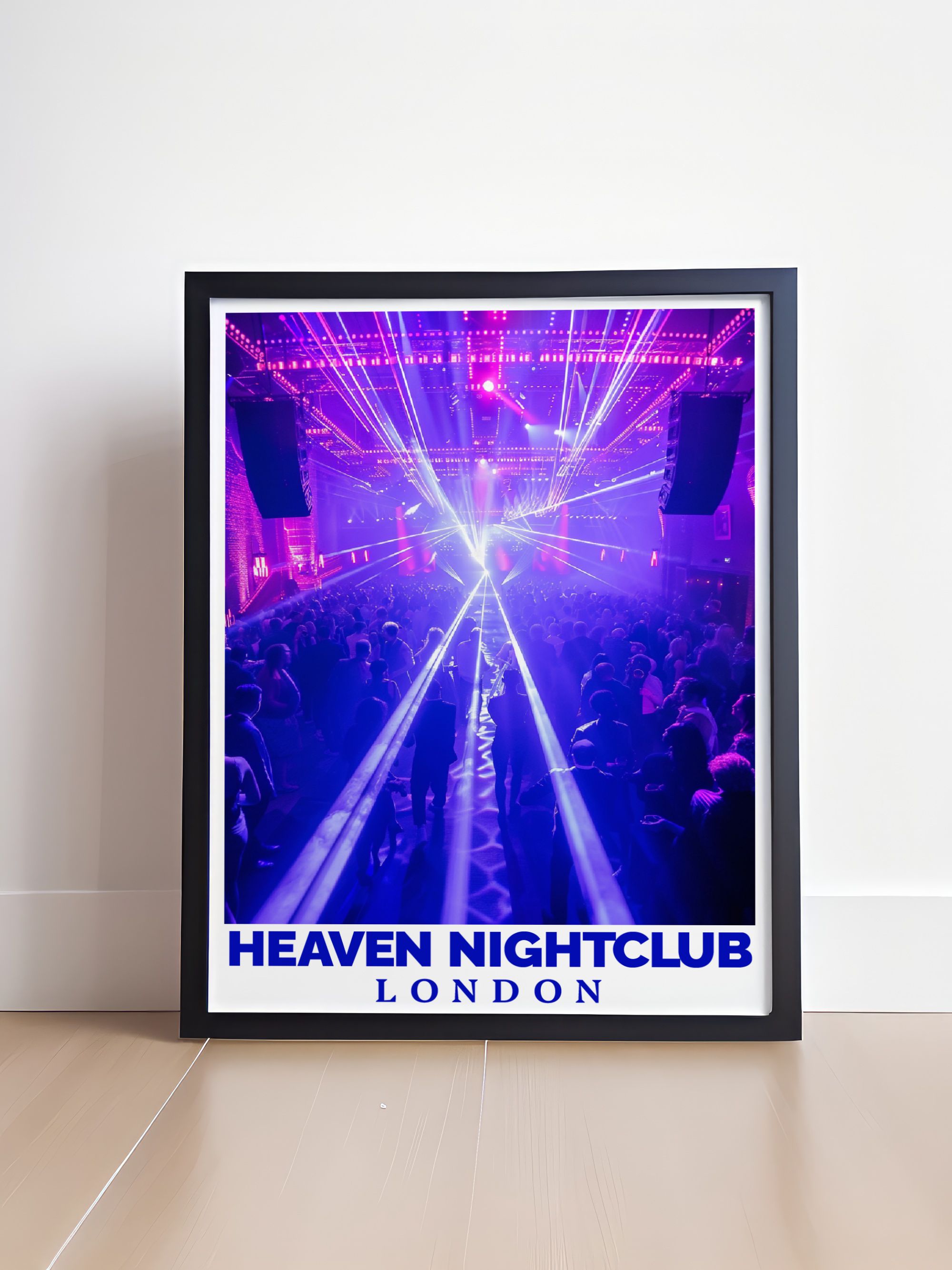 Heaven Nightclub  Wall Art - Dance Floor   Art Prints - London Home Decor