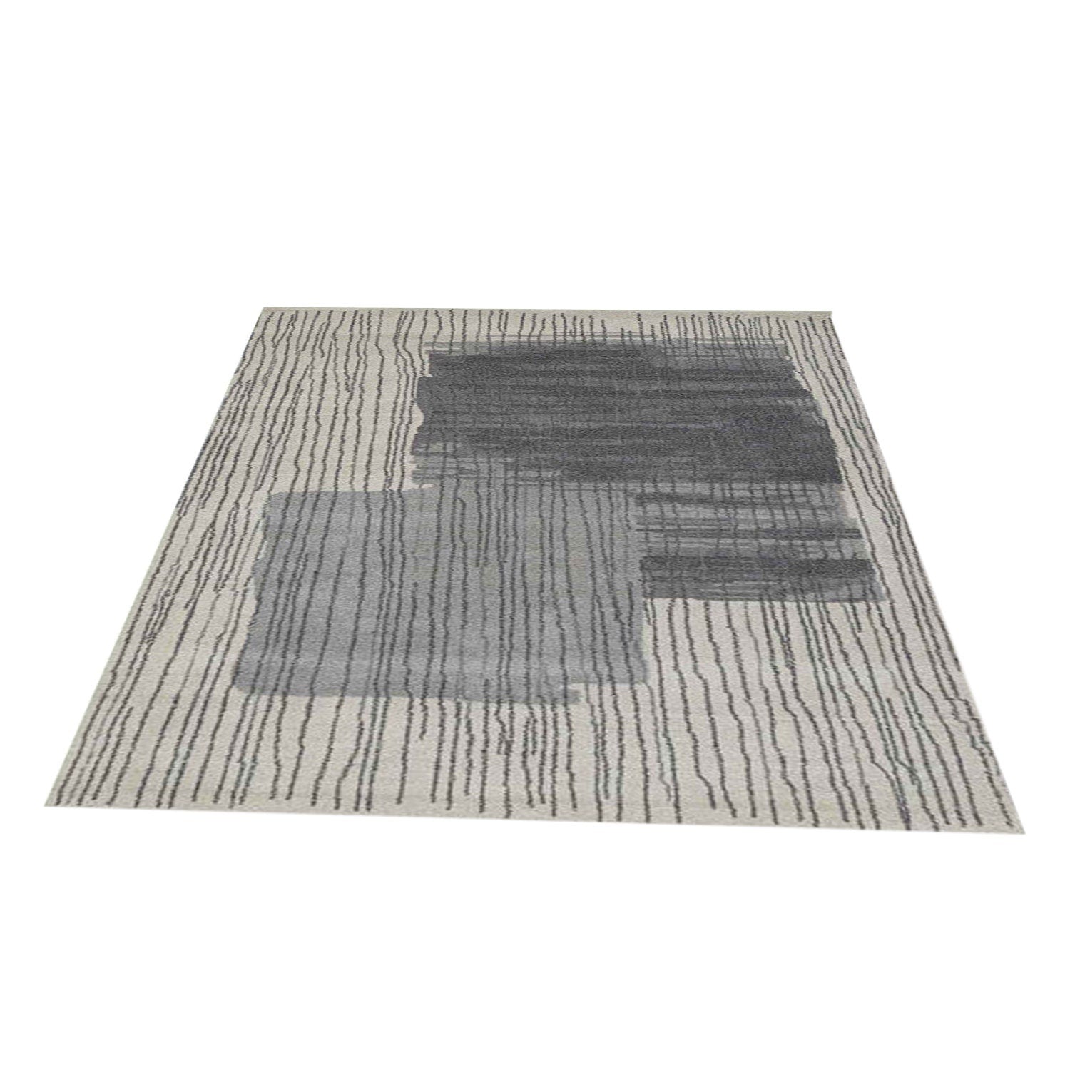 Slate Grey - Handcrafted Rug/Carpet | Pure New Zealand Wool | Hand Tufted | High Pile | High Density | Yarn Dyed