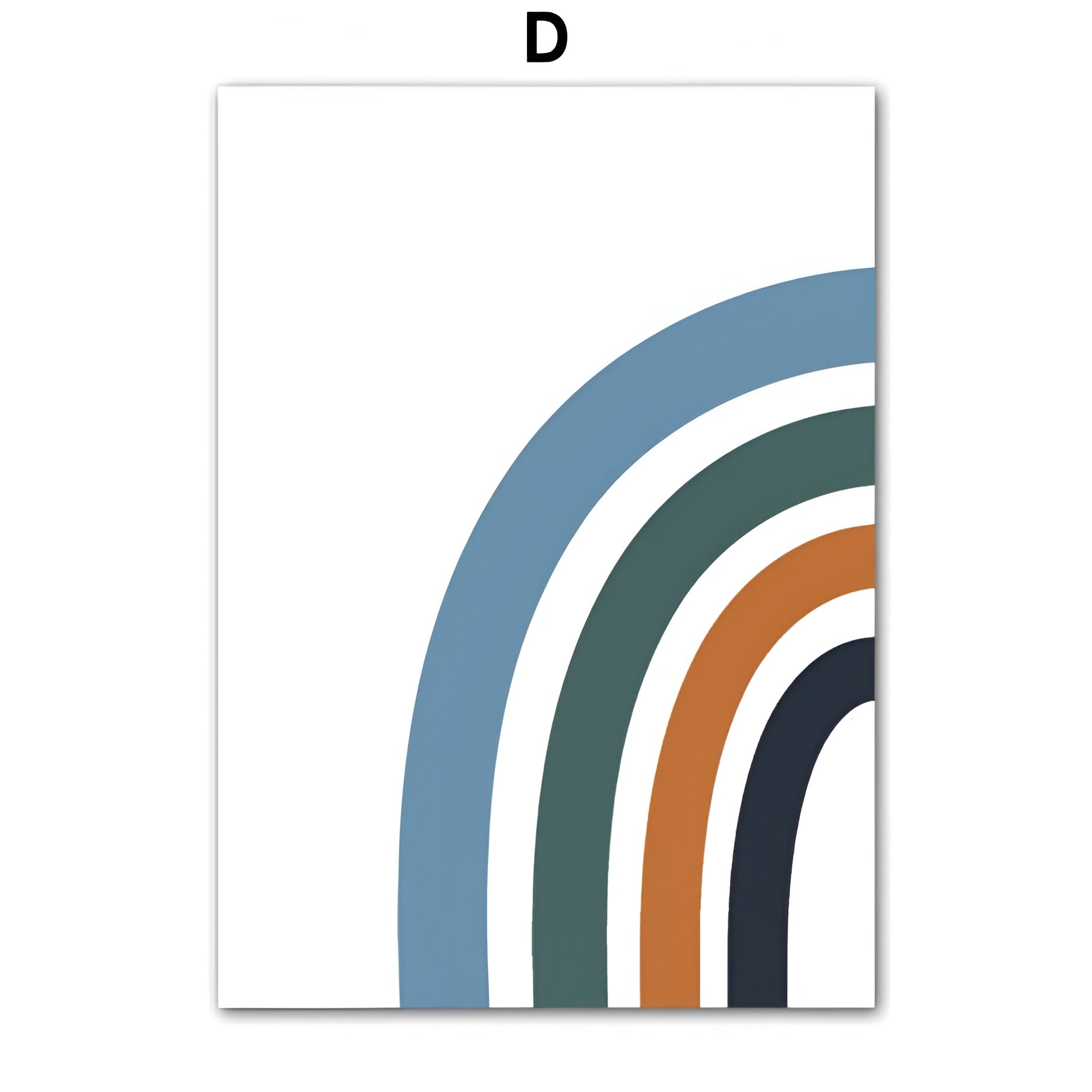 Poster Kinderzimmer Alpaka Regenbogen Kaktus Zeichentrick · Kinderzimmer Bilder · Wand Deko · Kunst Druck · Deko Print · ohne Rahmen-5