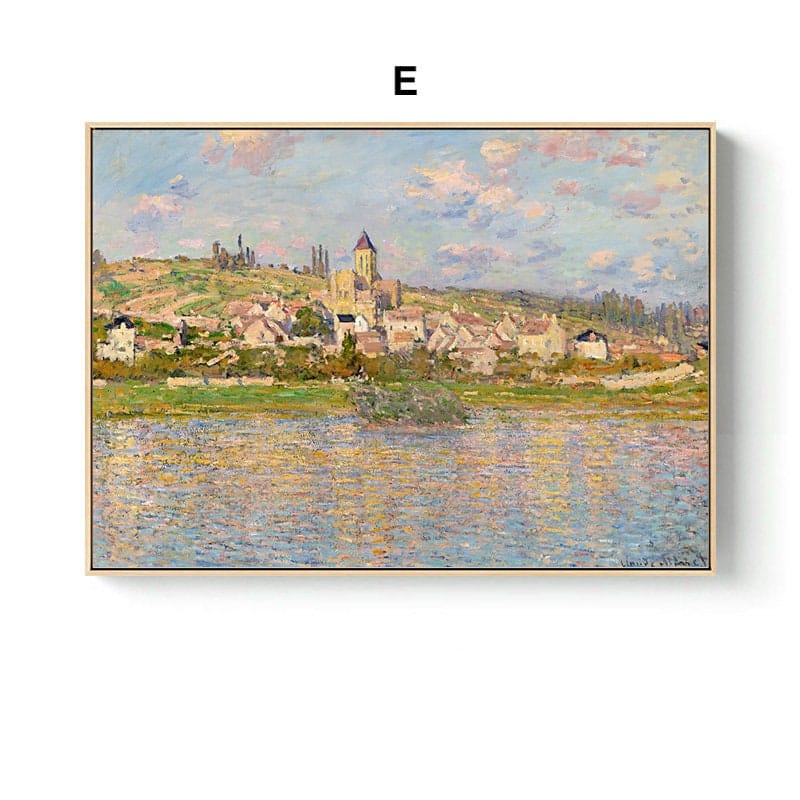 Poster Vintage Claude Monet · Deko Print ohne Rahmen-5